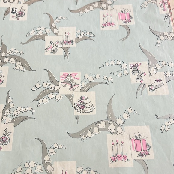 Vintage Gift Wrap : Wedding Themed - Picture 4 of 11